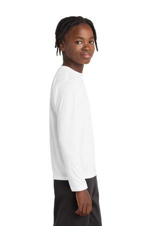 Port & Co Youth Long Sleeve Performance Tee PC380YLS