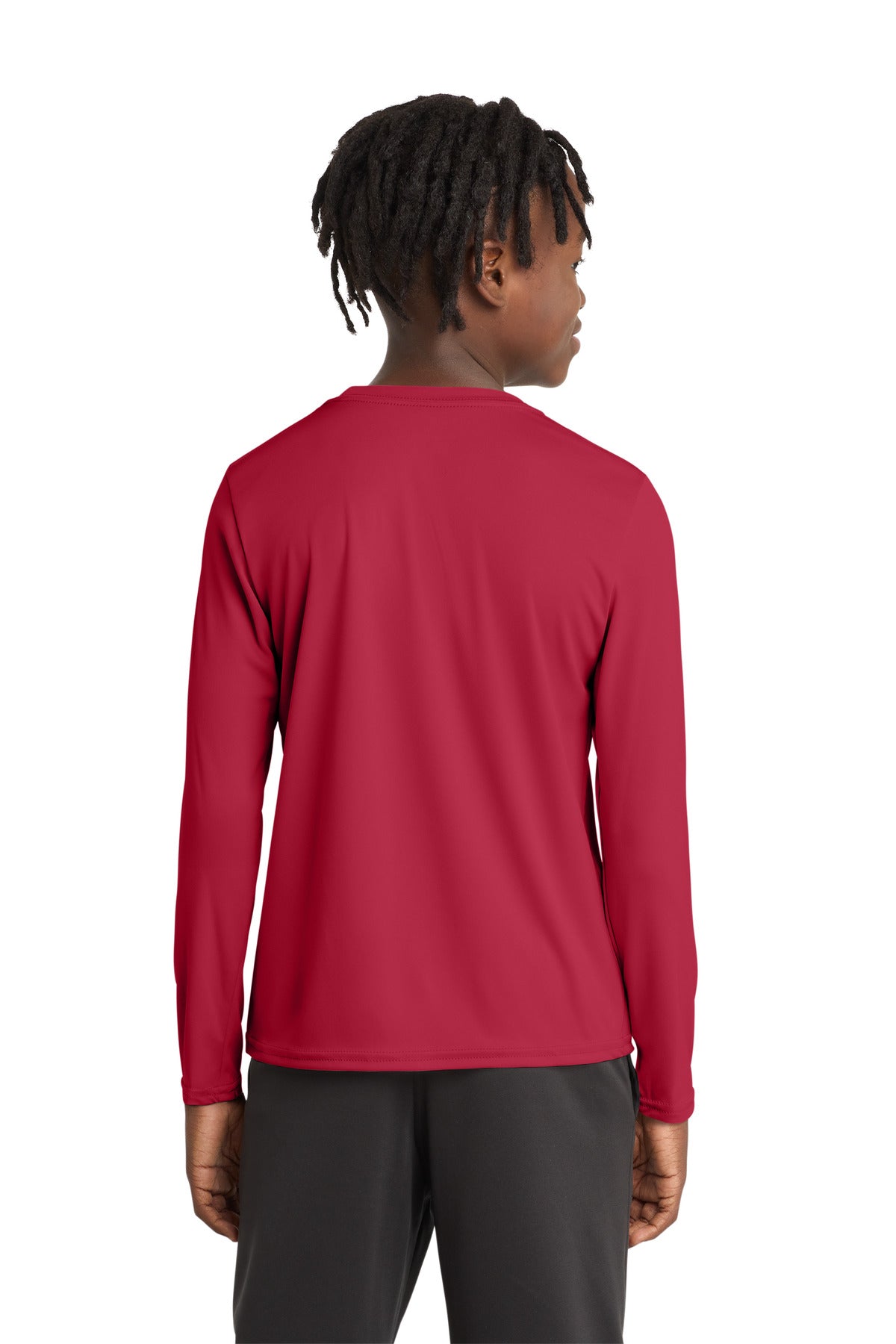 Port & Co Youth Long Sleeve Performance Tee PC380YLS
