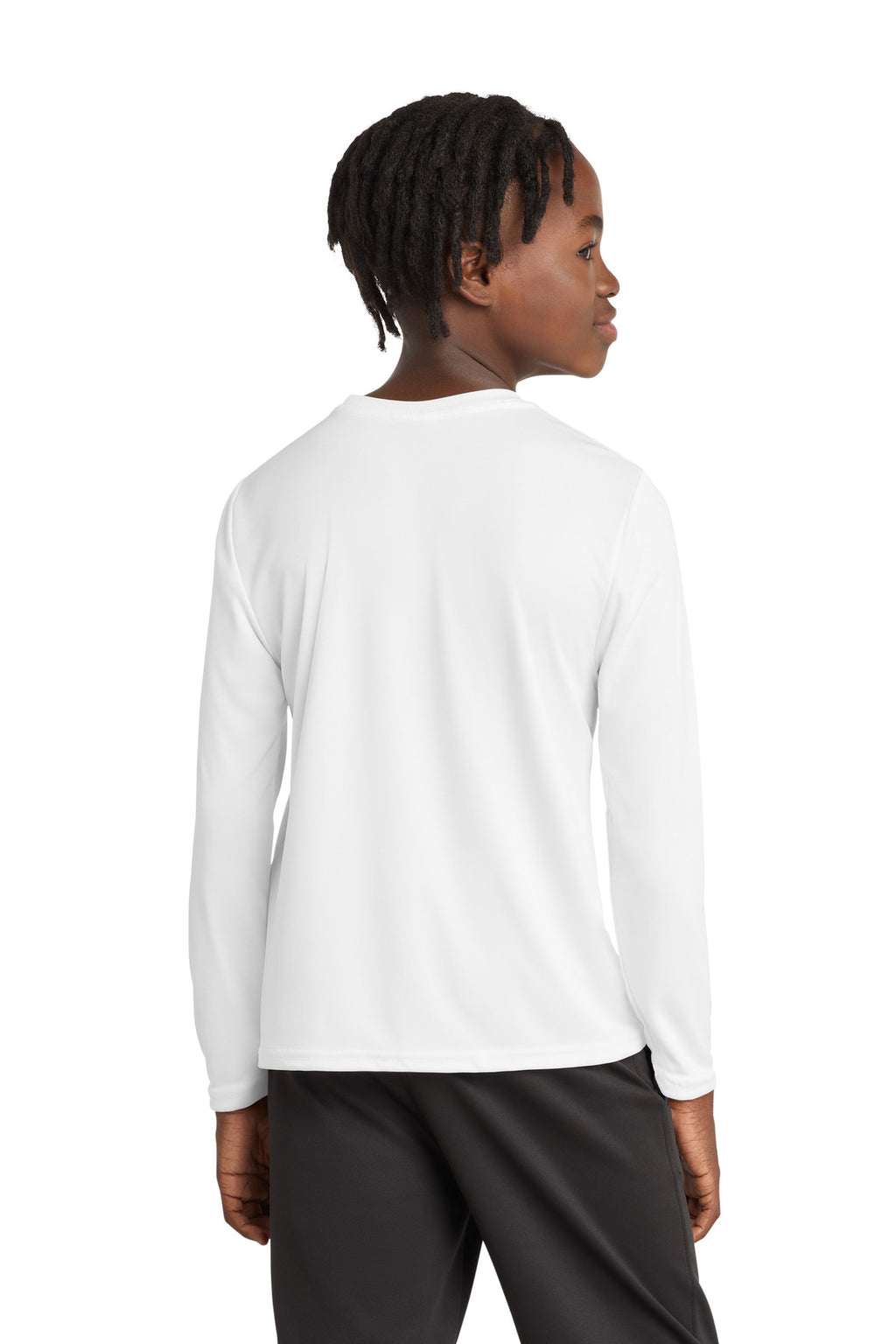 Port & Co Youth Long Sleeve Performance Tee PC380YLS