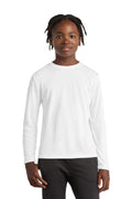 Port & Co Youth Long Sleeve Performance Tee PC380YLS