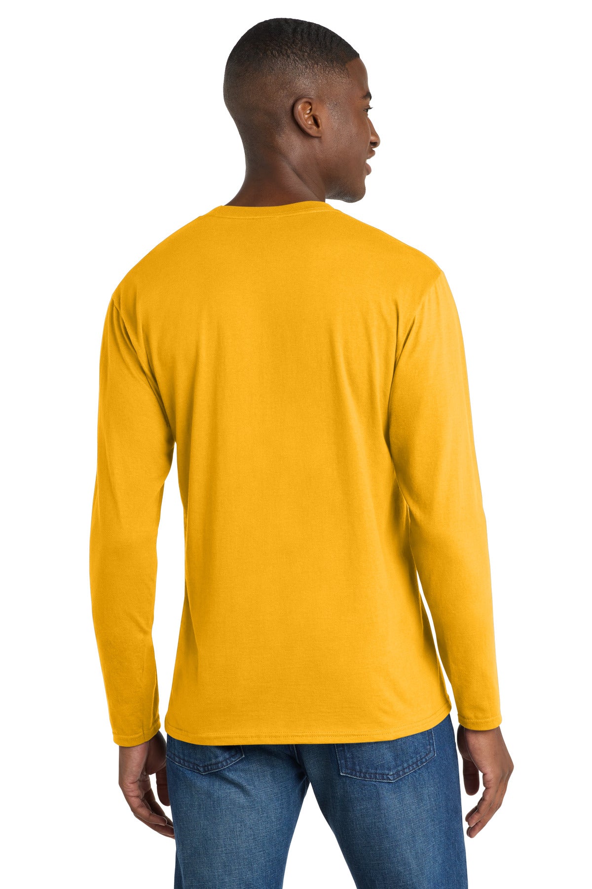 Port & Co Long Sleeve Fan Favorite Tee. PC450LS