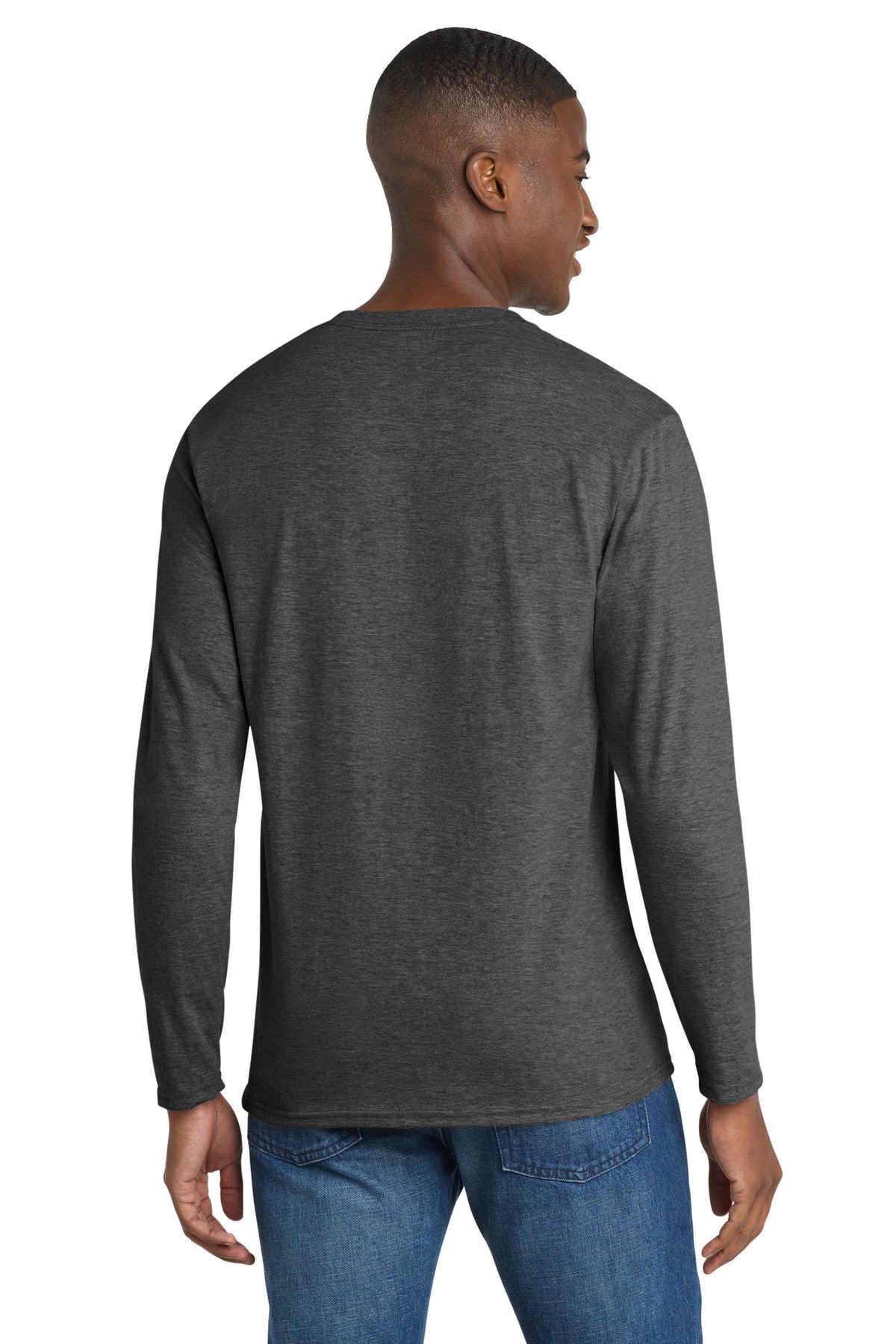 Port & Co Long Sleeve Fan Favorite Tee. PC450LS