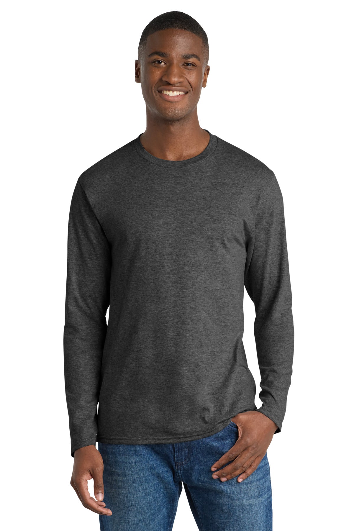 Port & Co Long Sleeve Fan Favorite Tee. PC450LS