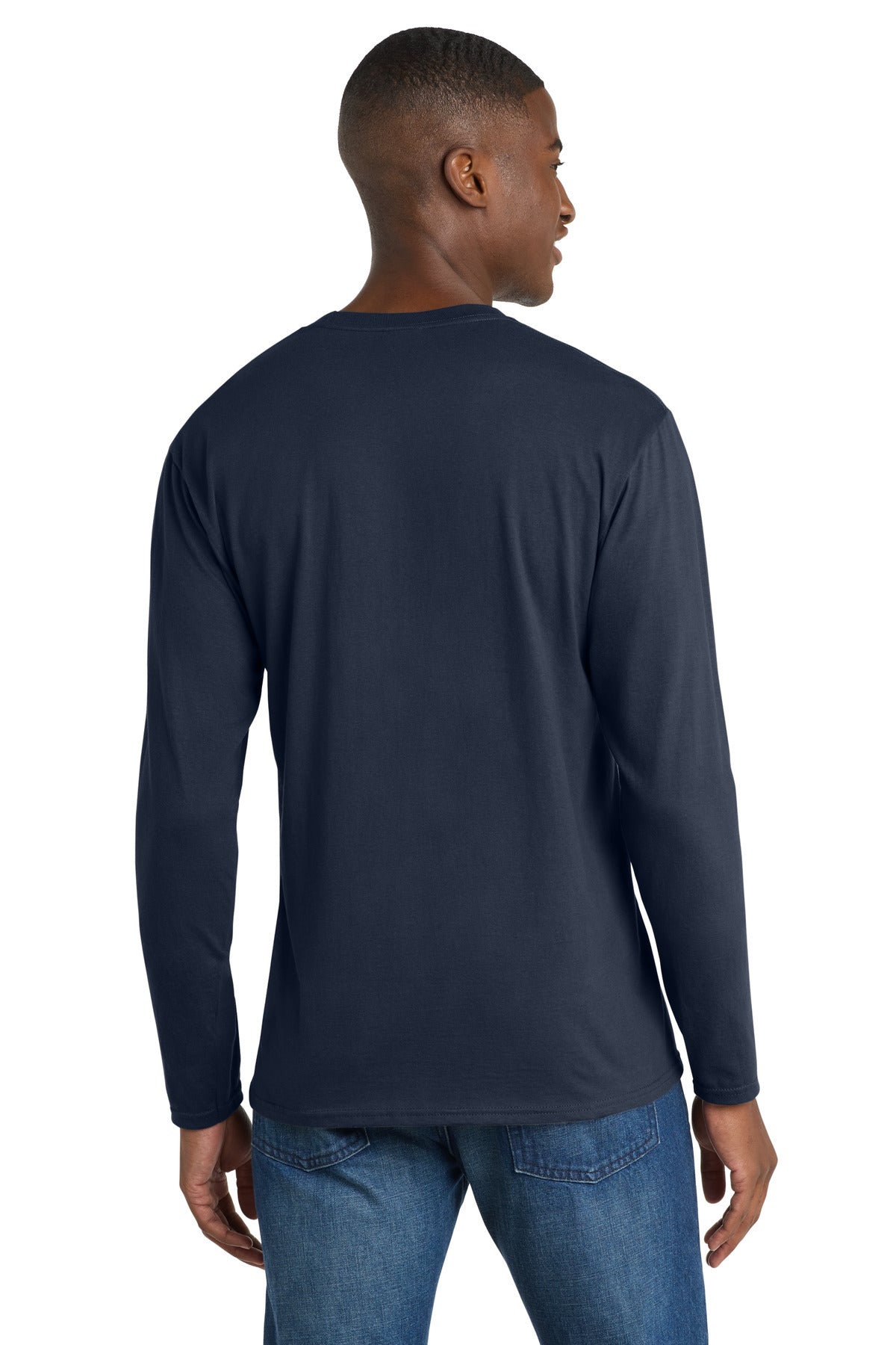 Port & Co Long Sleeve Fan Favorite Tee. PC450LS
