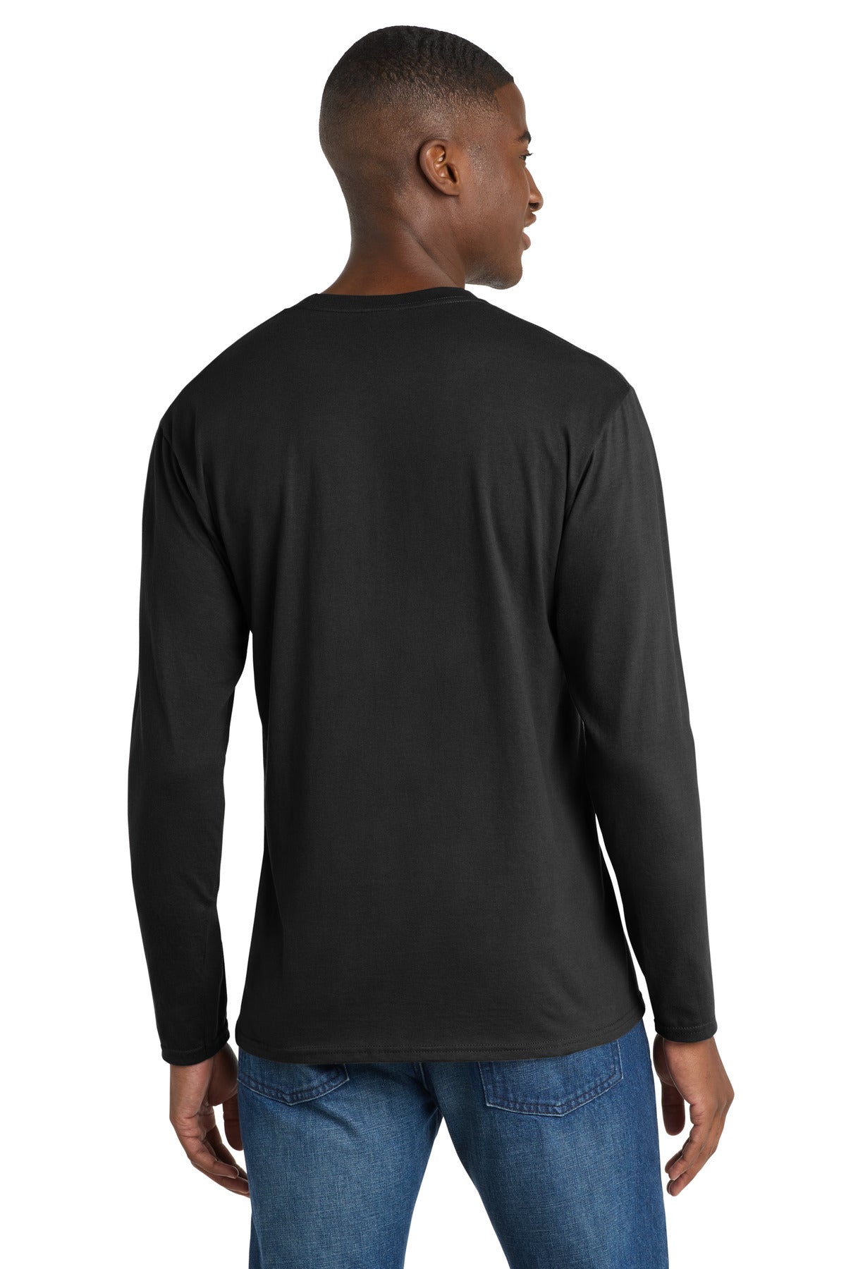 Port & Co Long Sleeve Fan Favorite Tee. PC450LS