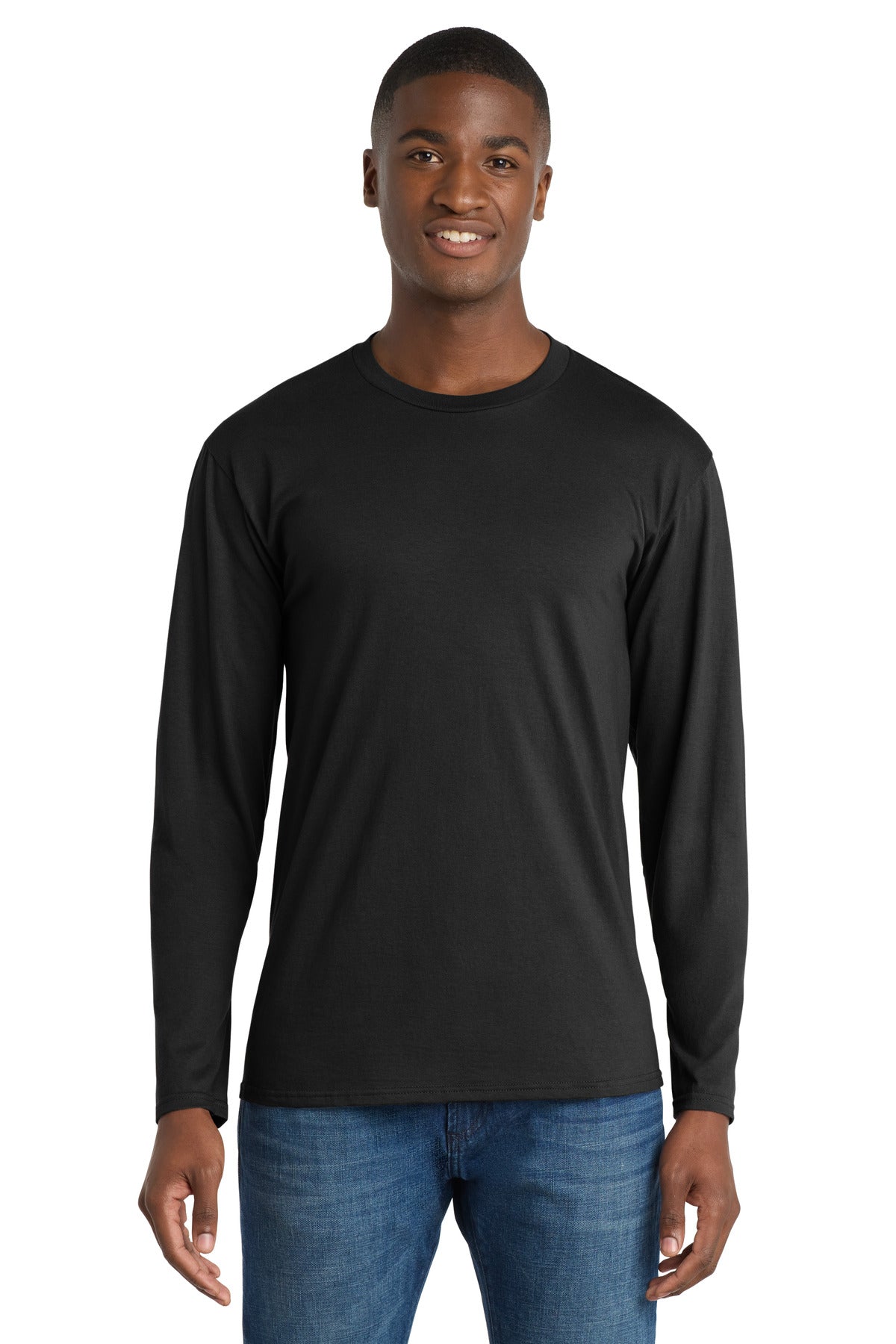 Port & Co Long Sleeve Fan Favorite Tee. PC450LS