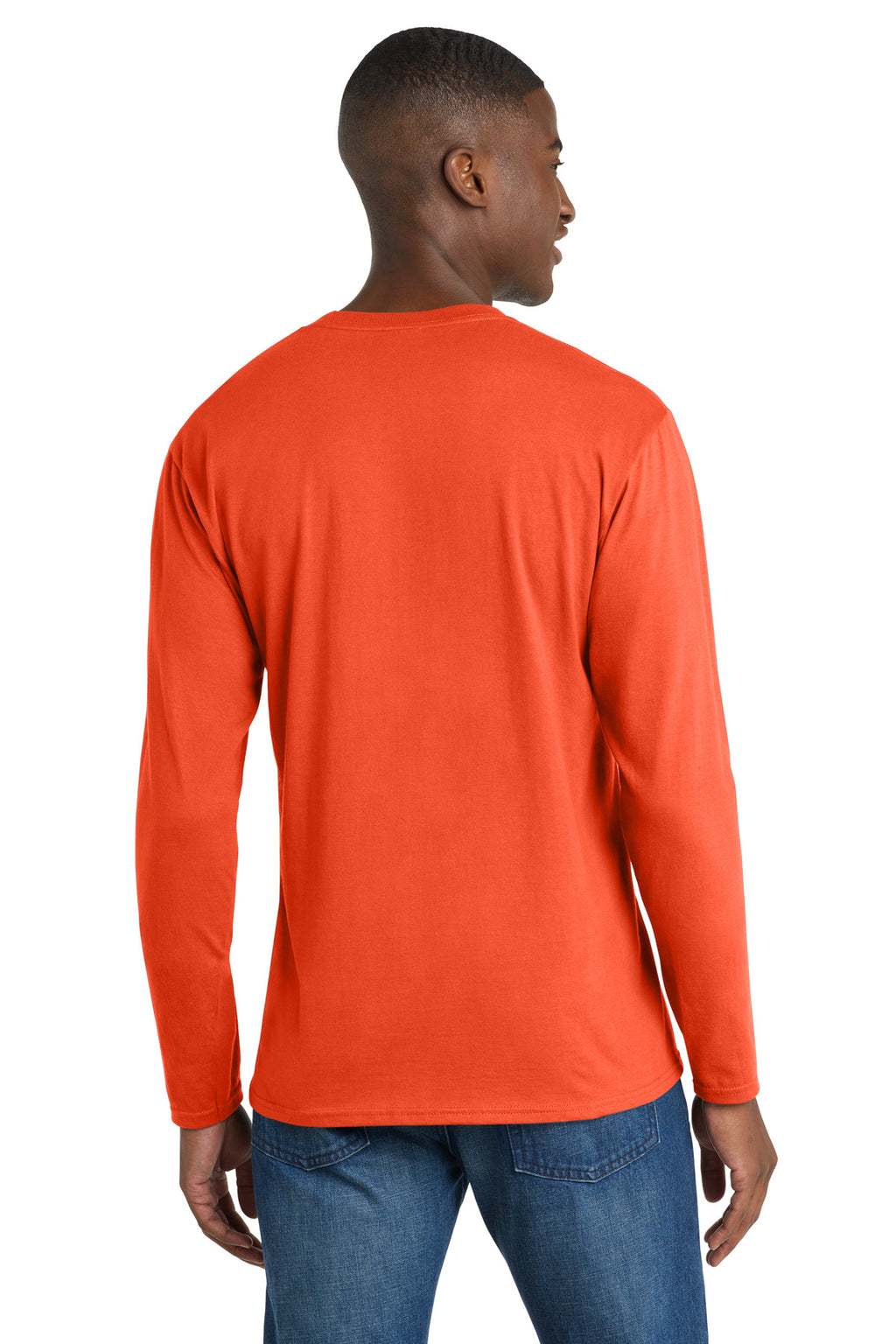 Port & Co Long Sleeve Fan Favorite Tee. PC450LS