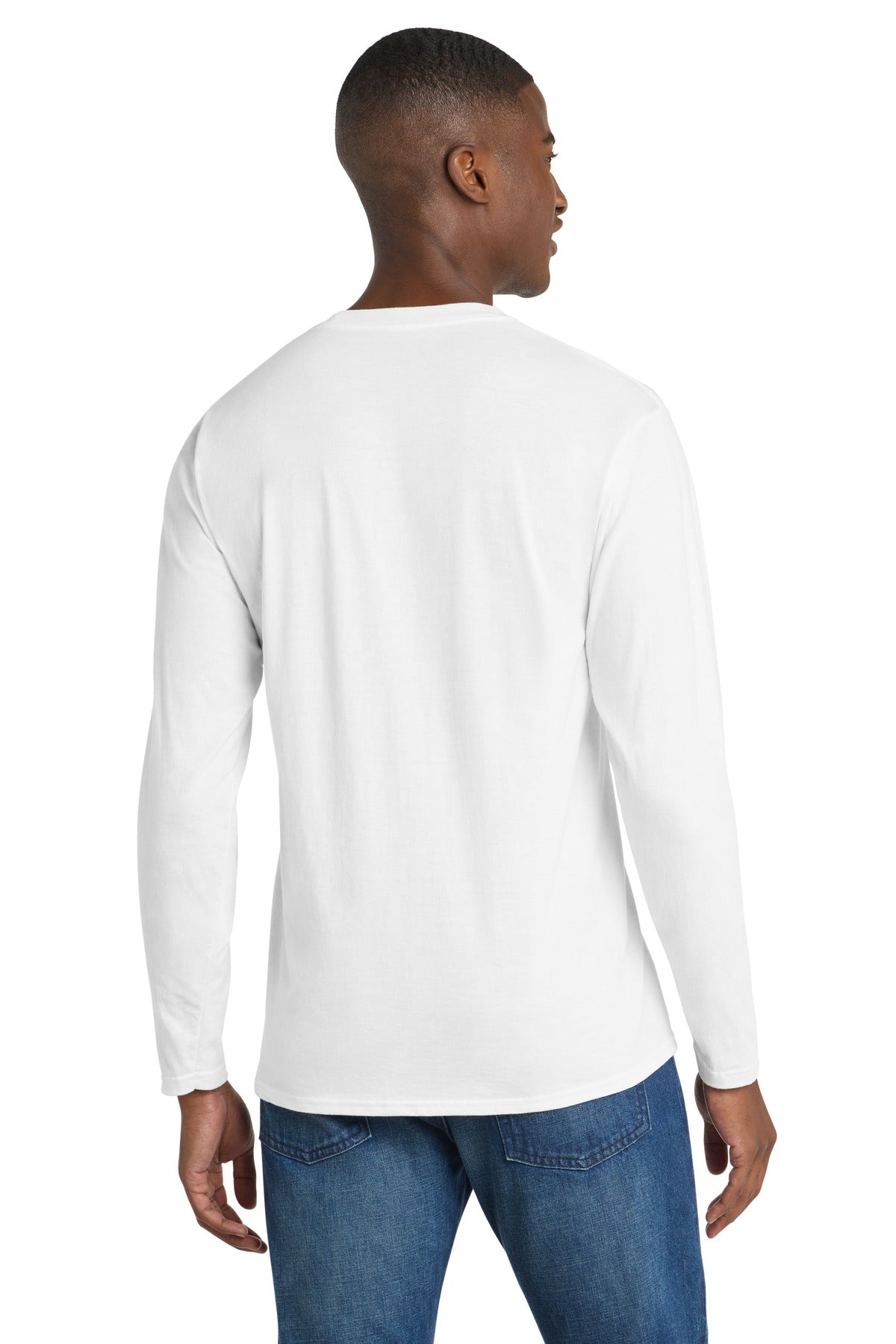 Port & Co Long Sleeve Fan Favorite Tee. PC450LS