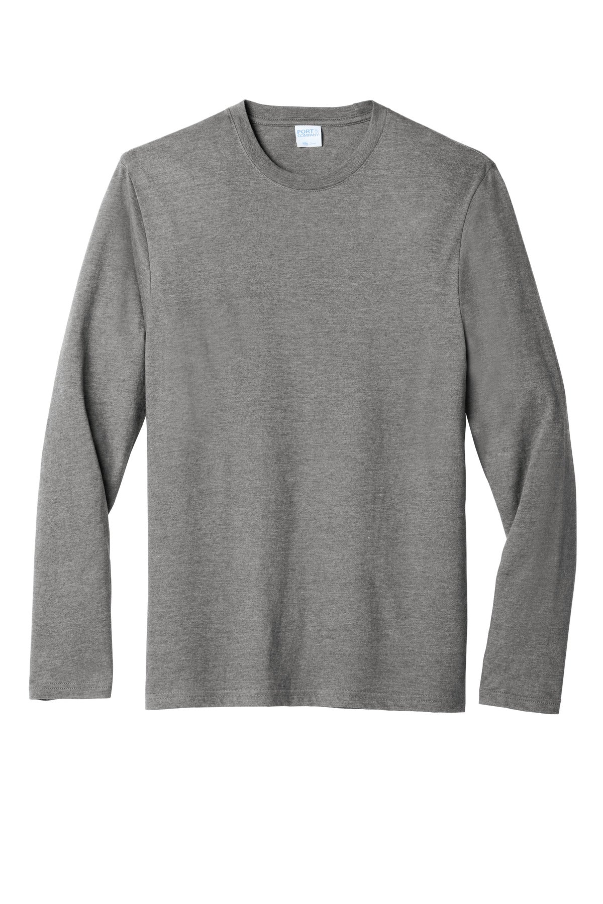 Port & Co Long Sleeve Fan Favorite  Blend Tee. PC455LS