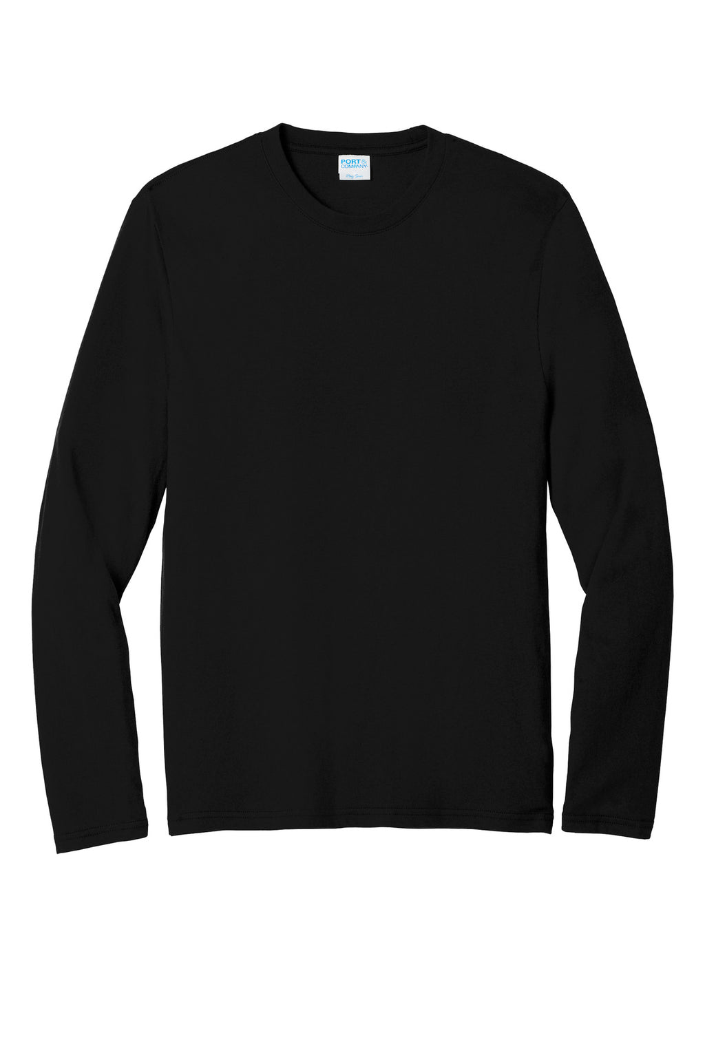 Port & Co Long Sleeve Fan Favorite  Blend Tee. PC455LS