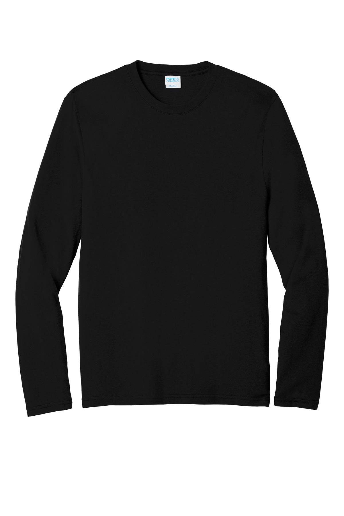 Port & Co Long Sleeve Fan Favorite  Blend Tee. PC455LS