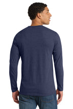 Port & Co Long Sleeve Fan Favorite  Blend Tee. PC455LS