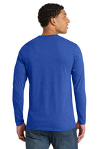 Port & Co Long Sleeve Fan Favorite  Blend Tee. PC455LS