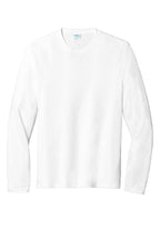 Port & Co Long Sleeve Fan Favorite  Blend Tee. PC455LS