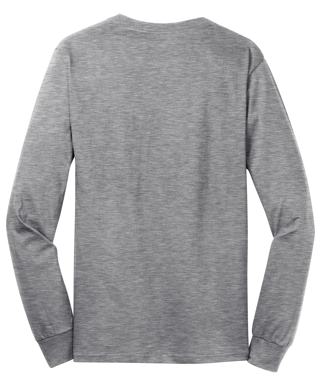 Port & Co Long Sleeve Core Cotton Tee. PC54LS