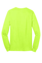 Port & Co Long Sleeve Core Cotton Tee. PC54LS