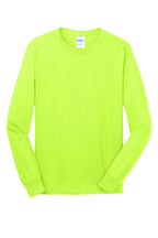 Port & Co Long Sleeve Core Cotton Tee. PC54LS
