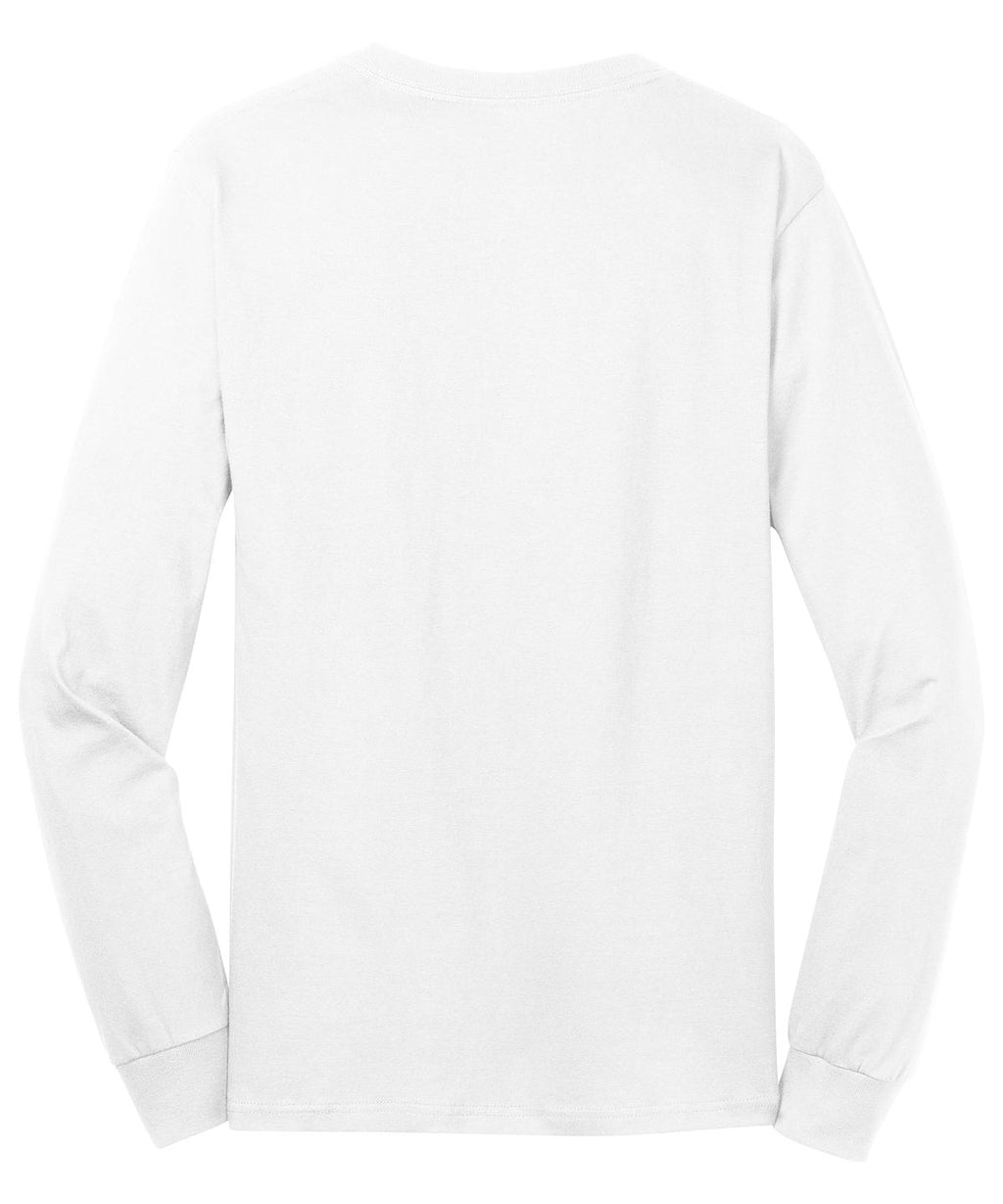 Port & Co Long Sleeve Core Cotton Tee. PC54LS