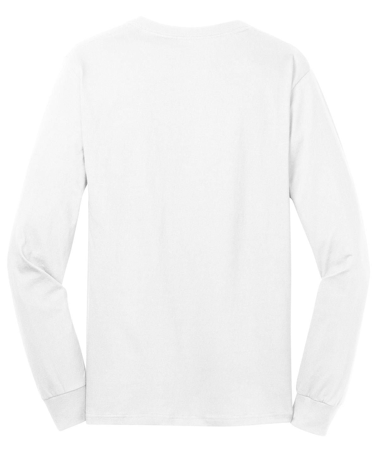 Port & Co Long Sleeve Core Cotton Tee. PC54LS