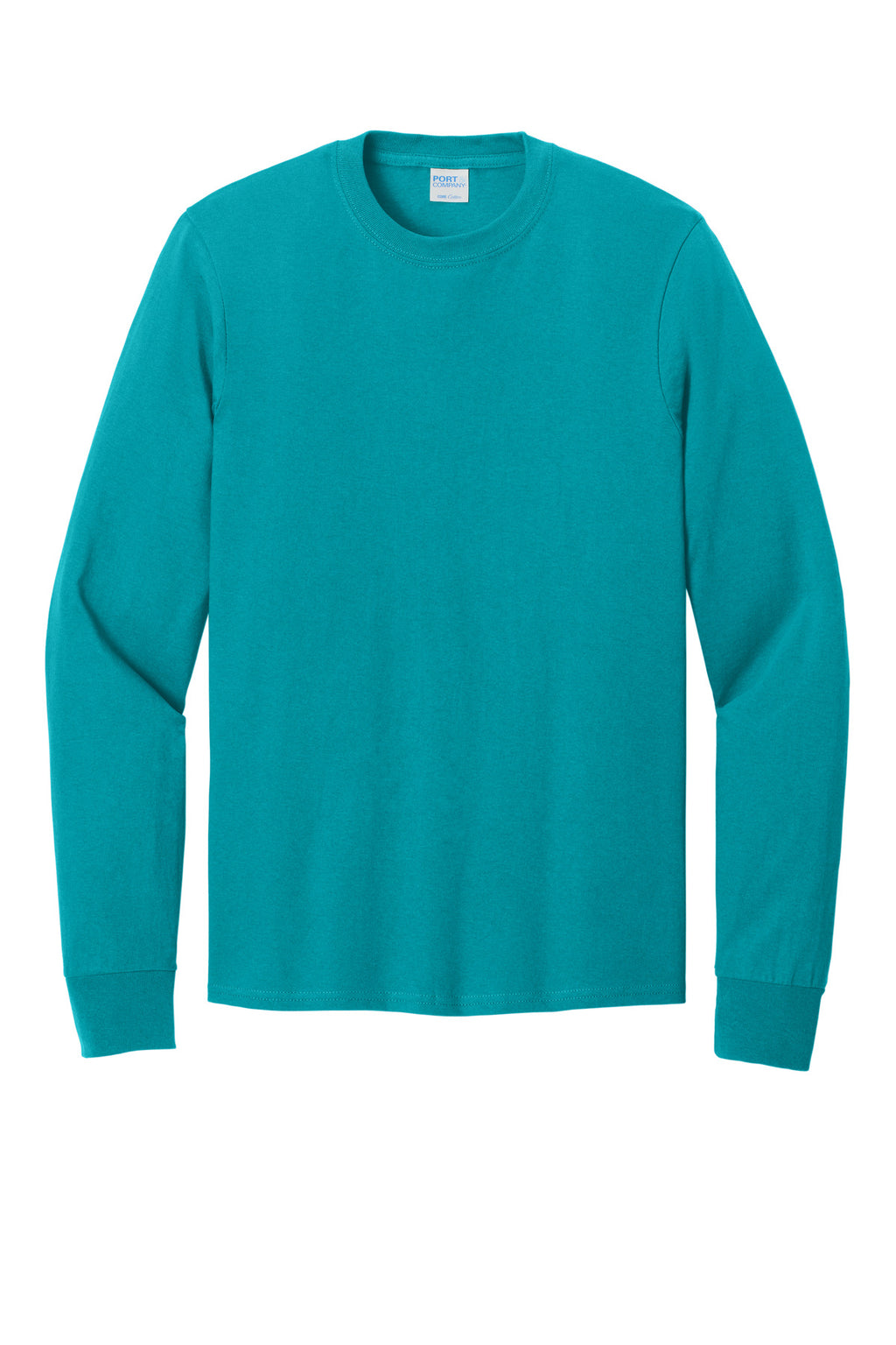 Port & Co Long Sleeve Core Cotton Tee. PC54LS