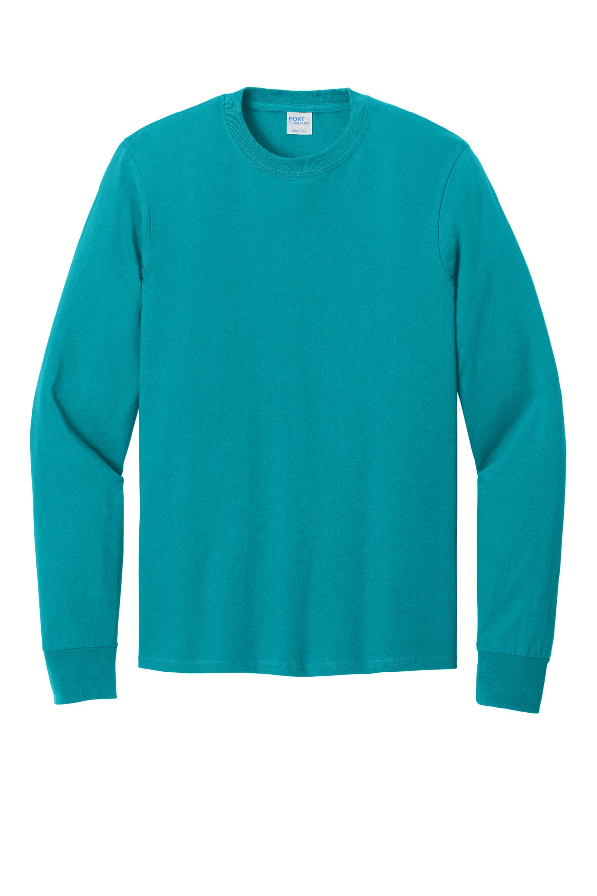 Port & Co Long Sleeve Core Cotton Tee. PC54LS