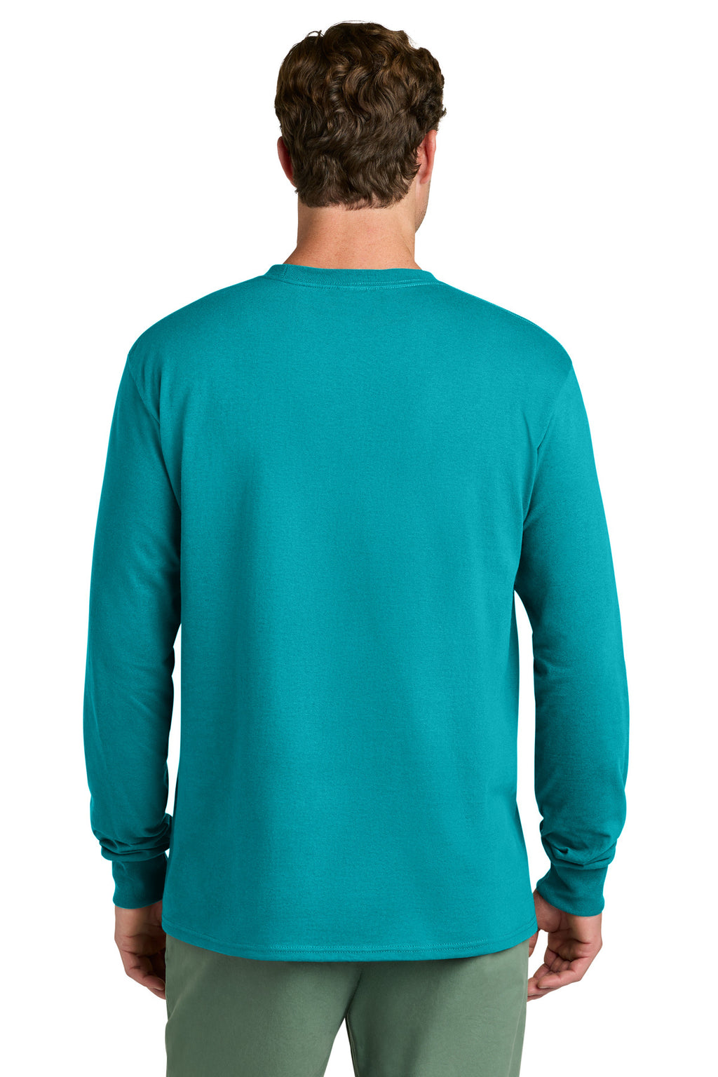 Port & Co Long Sleeve Core Cotton Tee. PC54LS