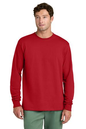 Port & Co Long Sleeve Core Cotton Tee. PC54LS