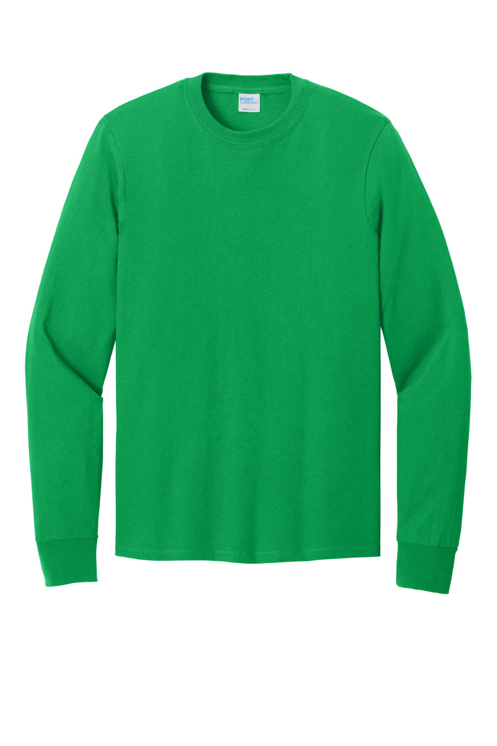 Port & Co Long Sleeve Core Cotton Tee. PC54LS