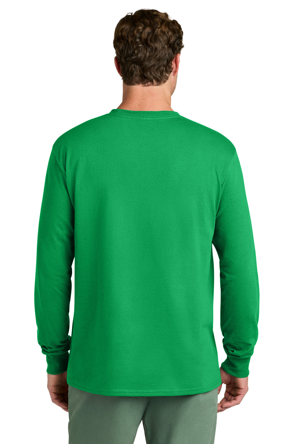 Port & Co Long Sleeve Core Cotton Tee. PC54LS