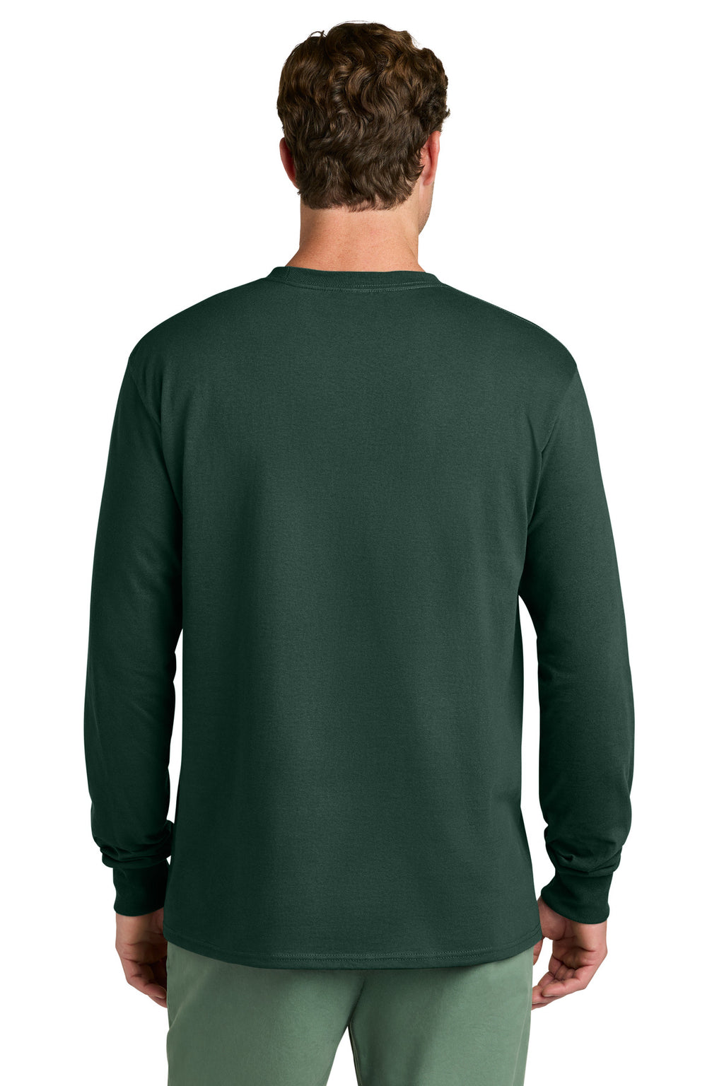 Port & Co Long Sleeve Core Cotton Tee. PC54LS