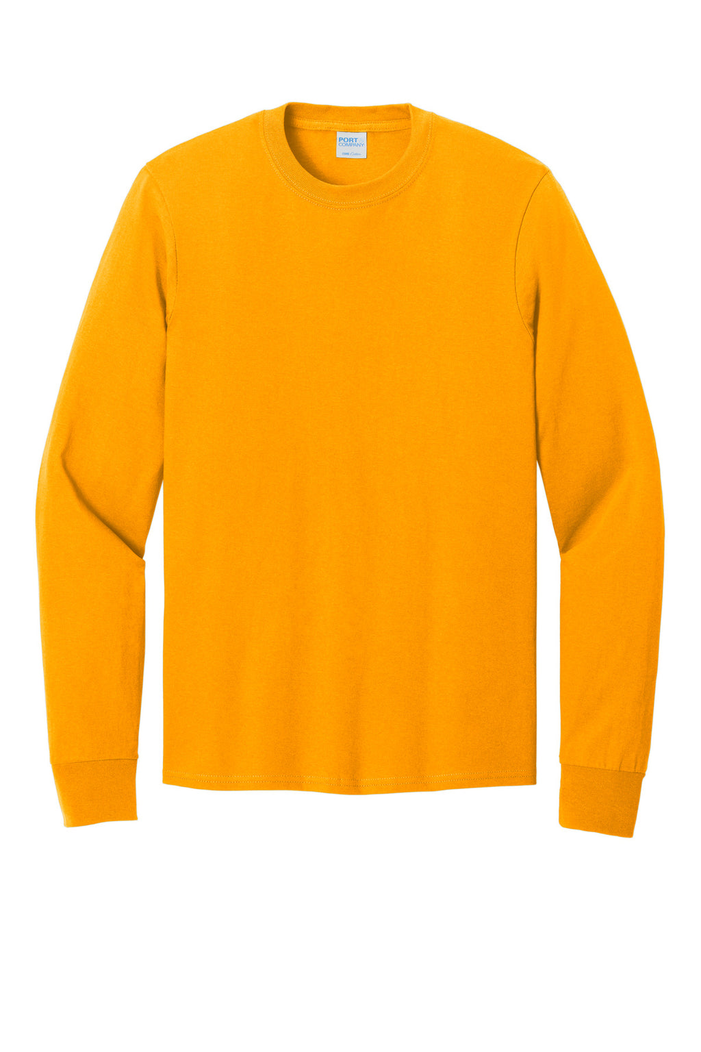 Port & Co Long Sleeve Core Cotton Tee. PC54LS