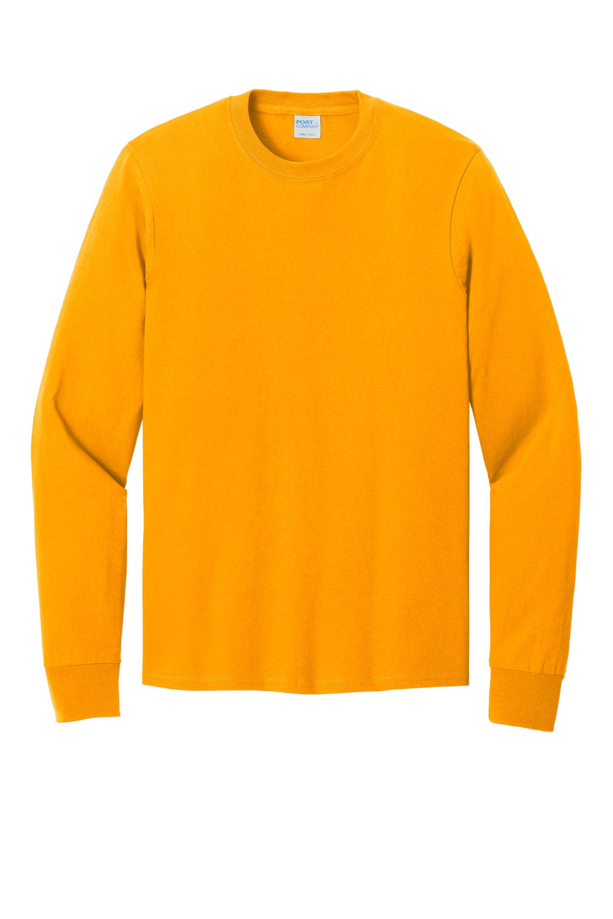 Port & Co Long Sleeve Core Cotton Tee. PC54LS