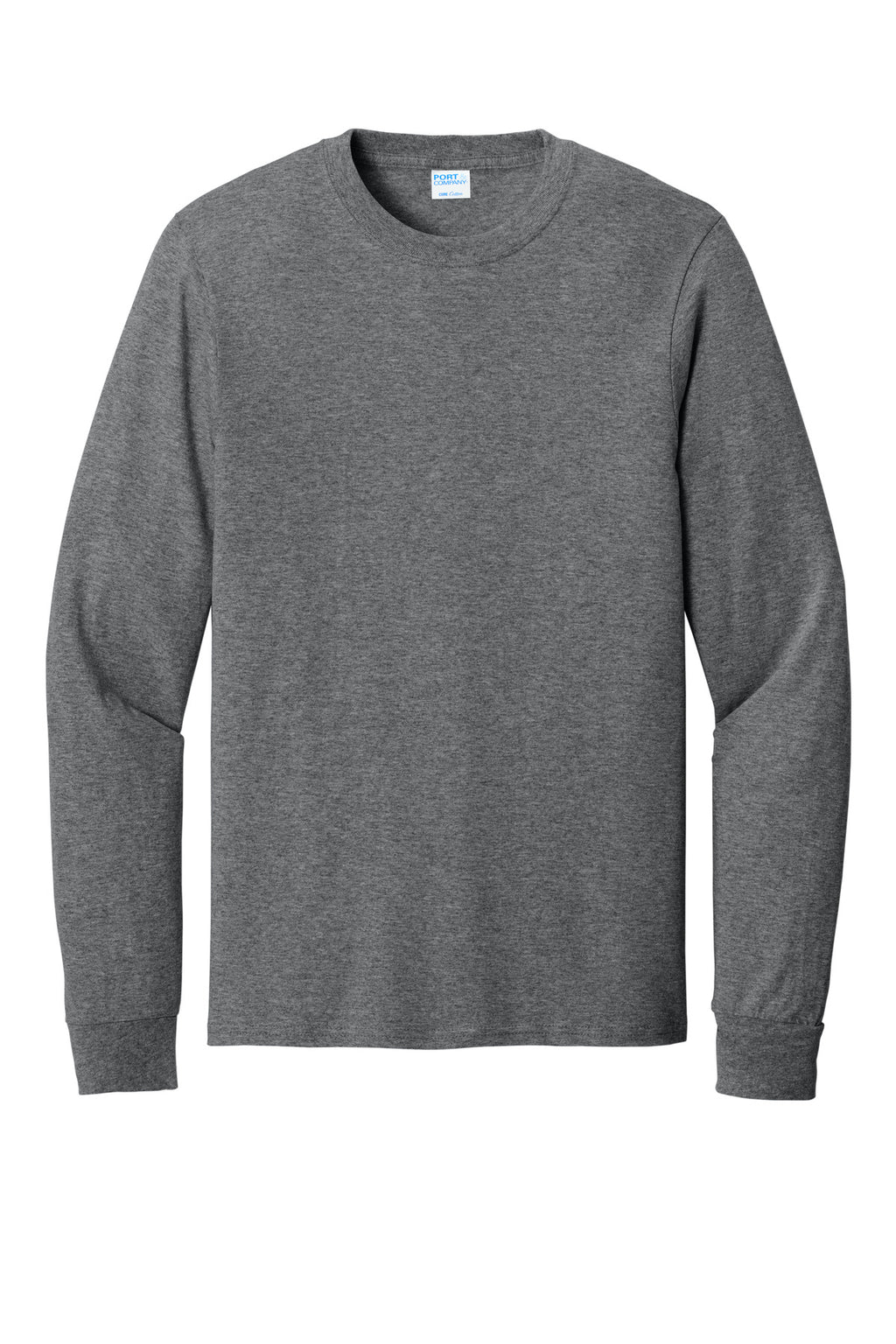 Port & Co Long Sleeve Core Cotton Tee. PC54LS
