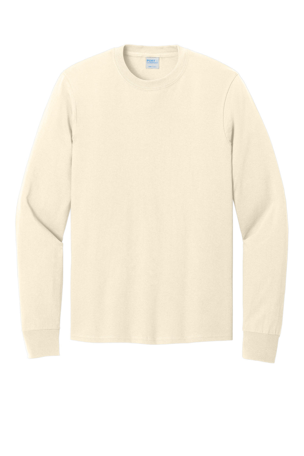 Port & Co Long Sleeve Core Cotton Tee. PC54LS