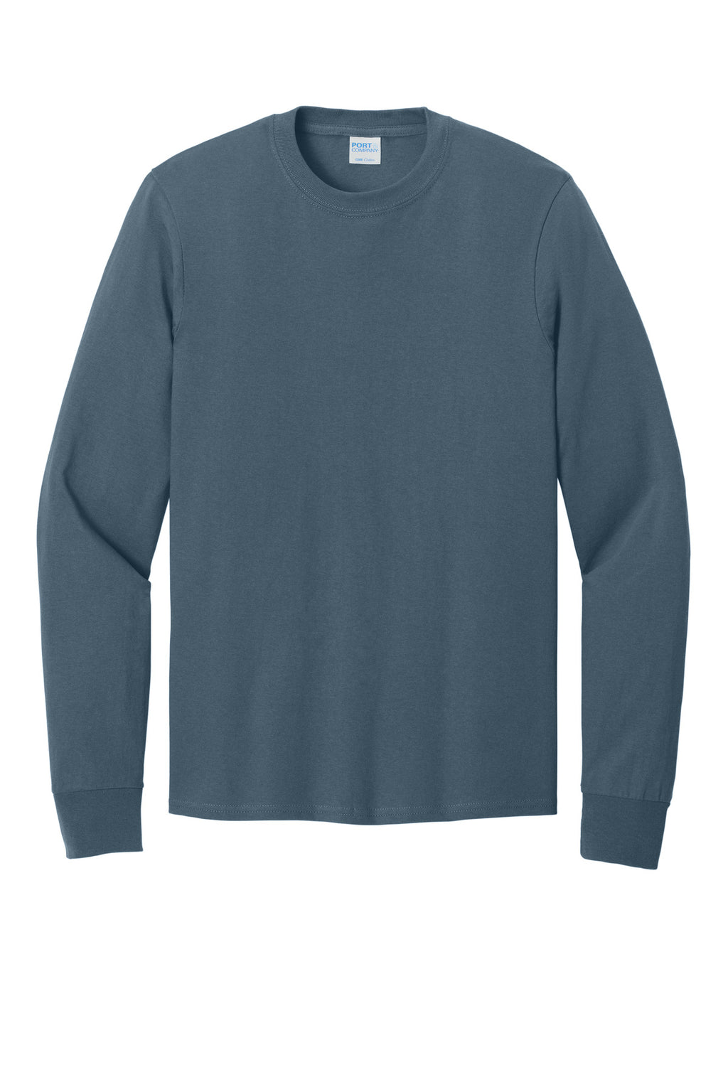 Port & Co Long Sleeve Core Cotton Tee. PC54LS