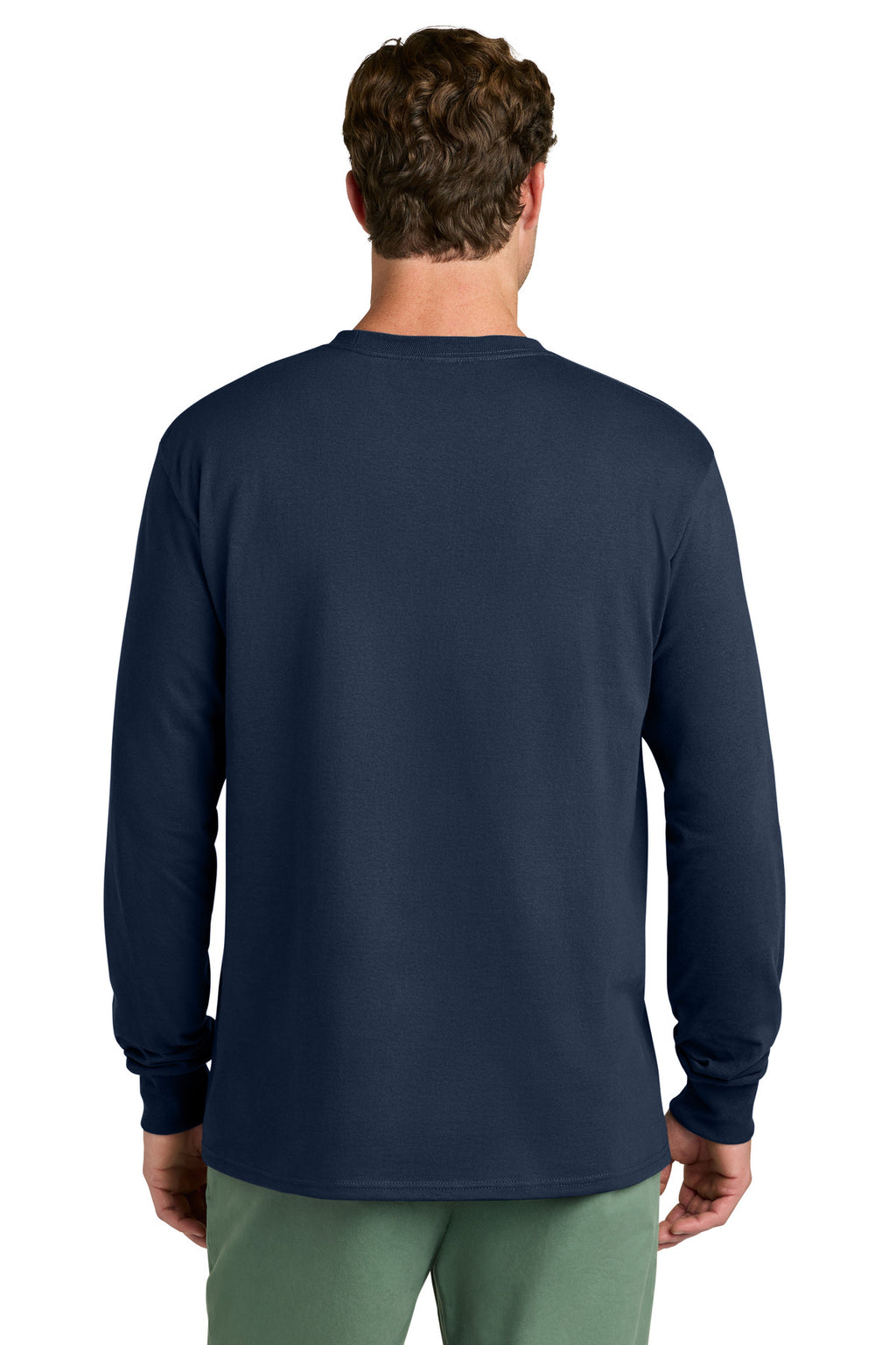 Port & Co Long Sleeve Core Cotton Tee. PC54LS