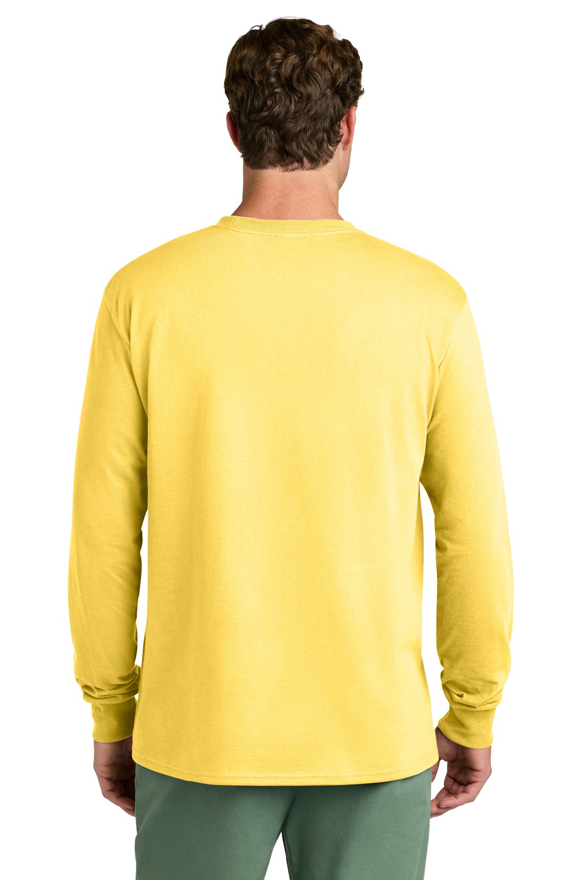 Port & Co Long Sleeve Core Cotton Tee. PC54LS