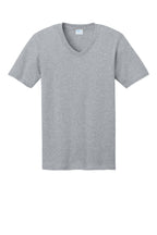 Port & Co Core Cotton V-Neck Tee. PC54V