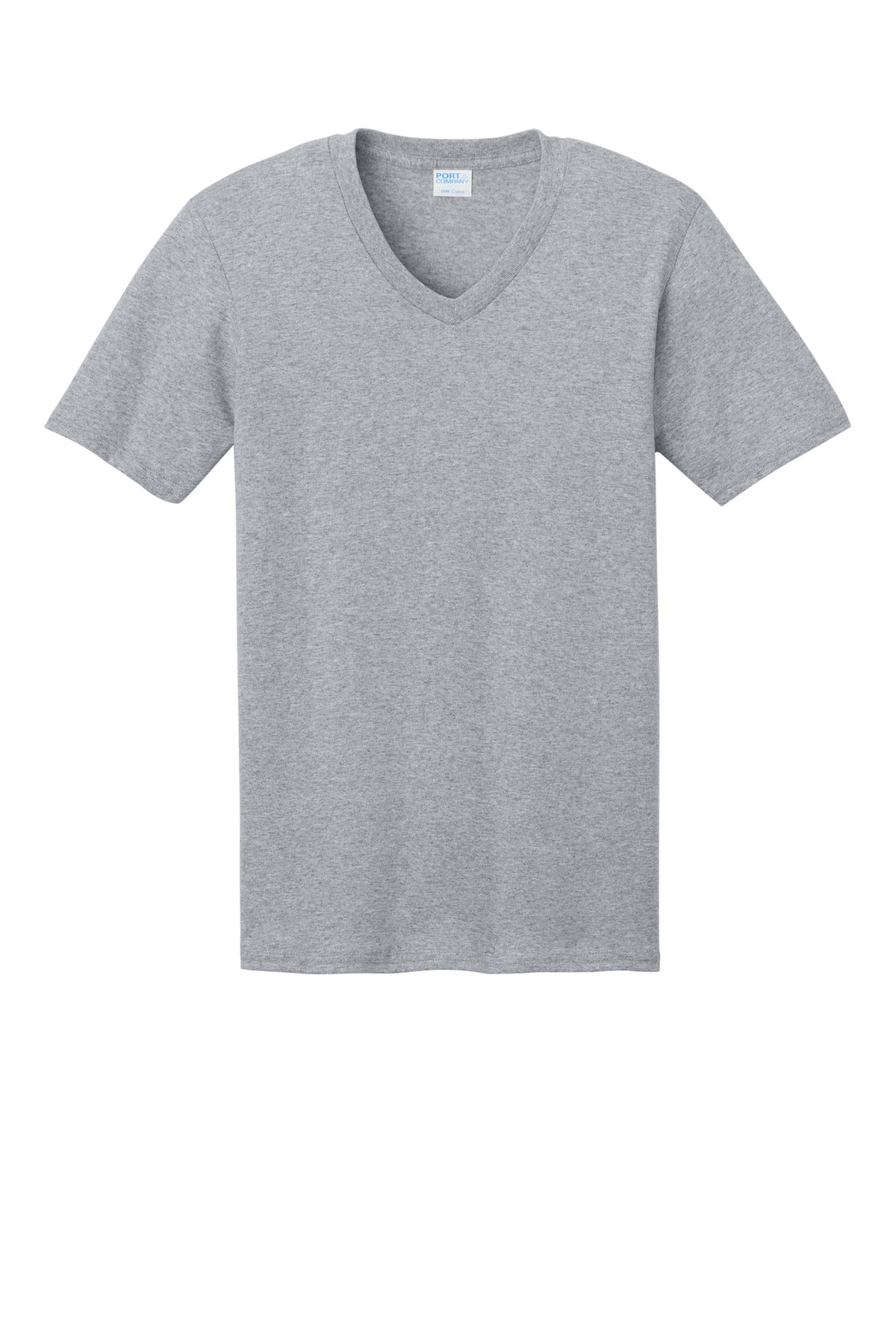 Port & Co Core Cotton V-Neck Tee. PC54V