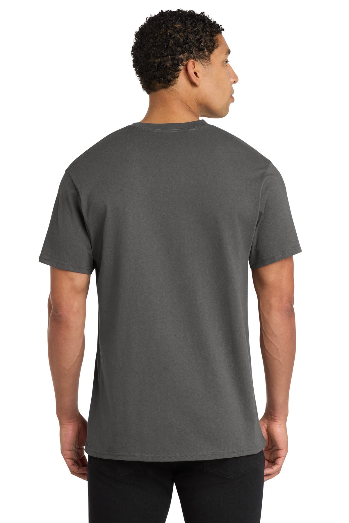 Port & Co Core Cotton V-Neck Tee. PC54V