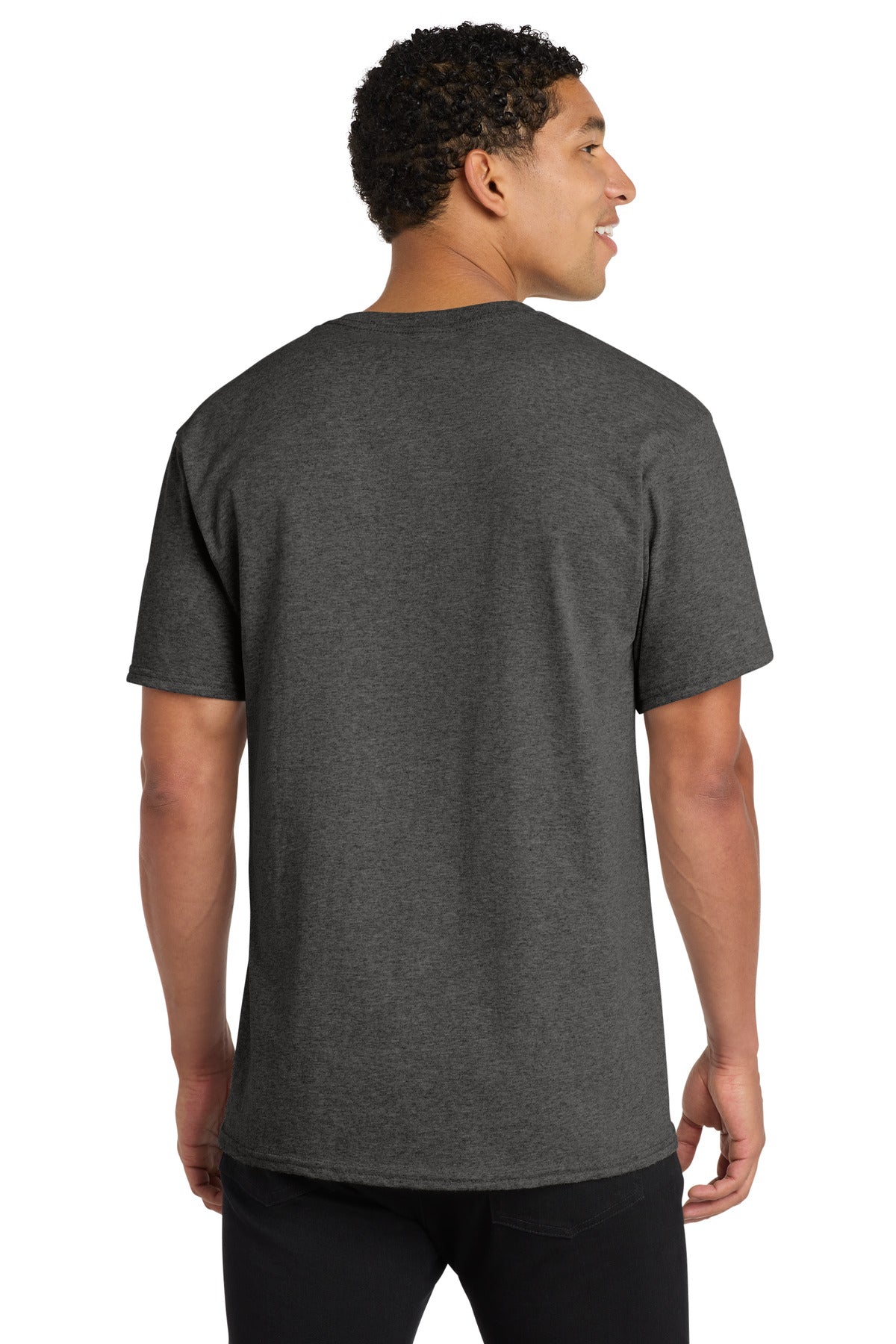 Port & Co Core Cotton V-Neck Tee. PC54V