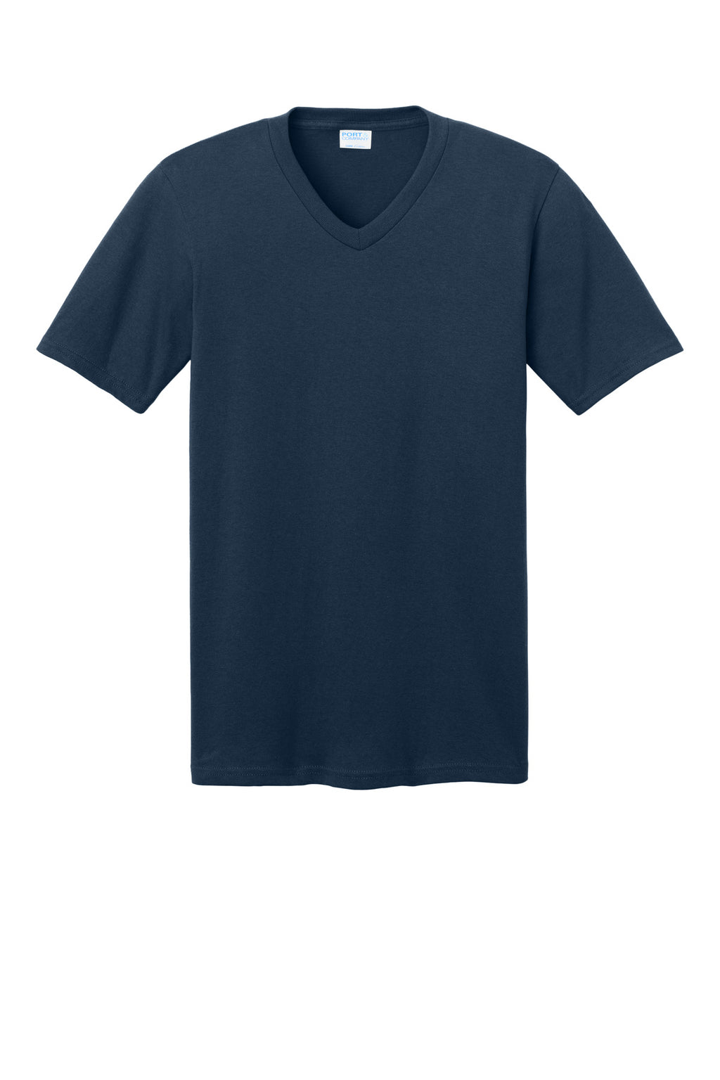 Port & Co Core Cotton V-Neck Tee. PC54V