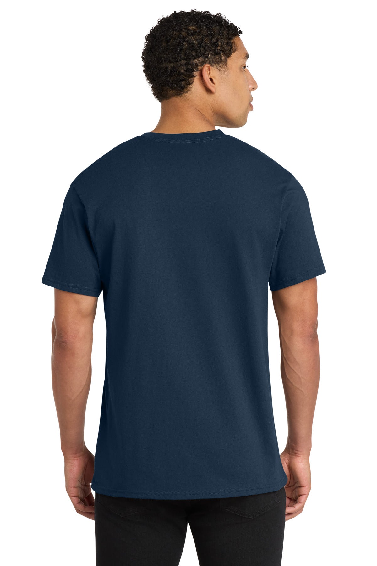 Port & Co Core Cotton V-Neck Tee. PC54V