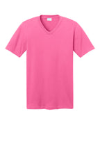 Port & Co Core Cotton V-Neck Tee. PC54V
