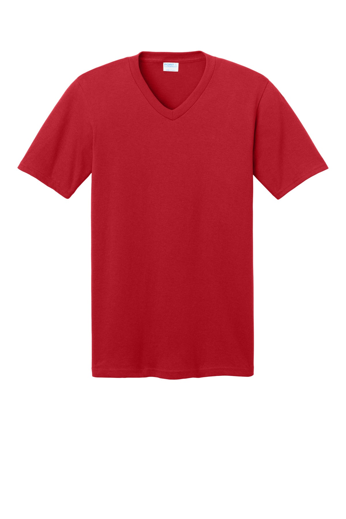Port & Co Core Cotton V-Neck Tee. PC54V