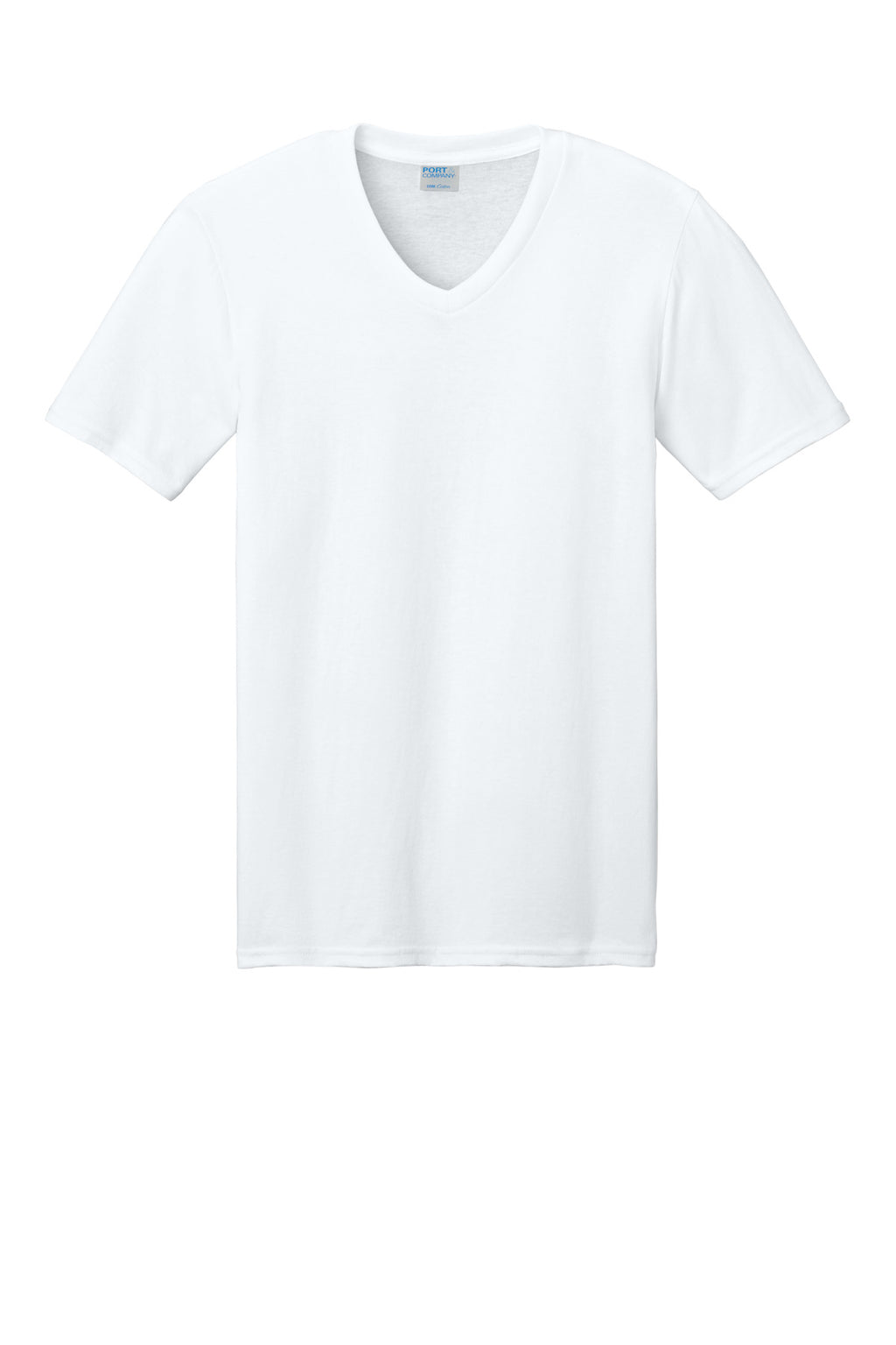 Port & Co Core Cotton V-Neck Tee. PC54V