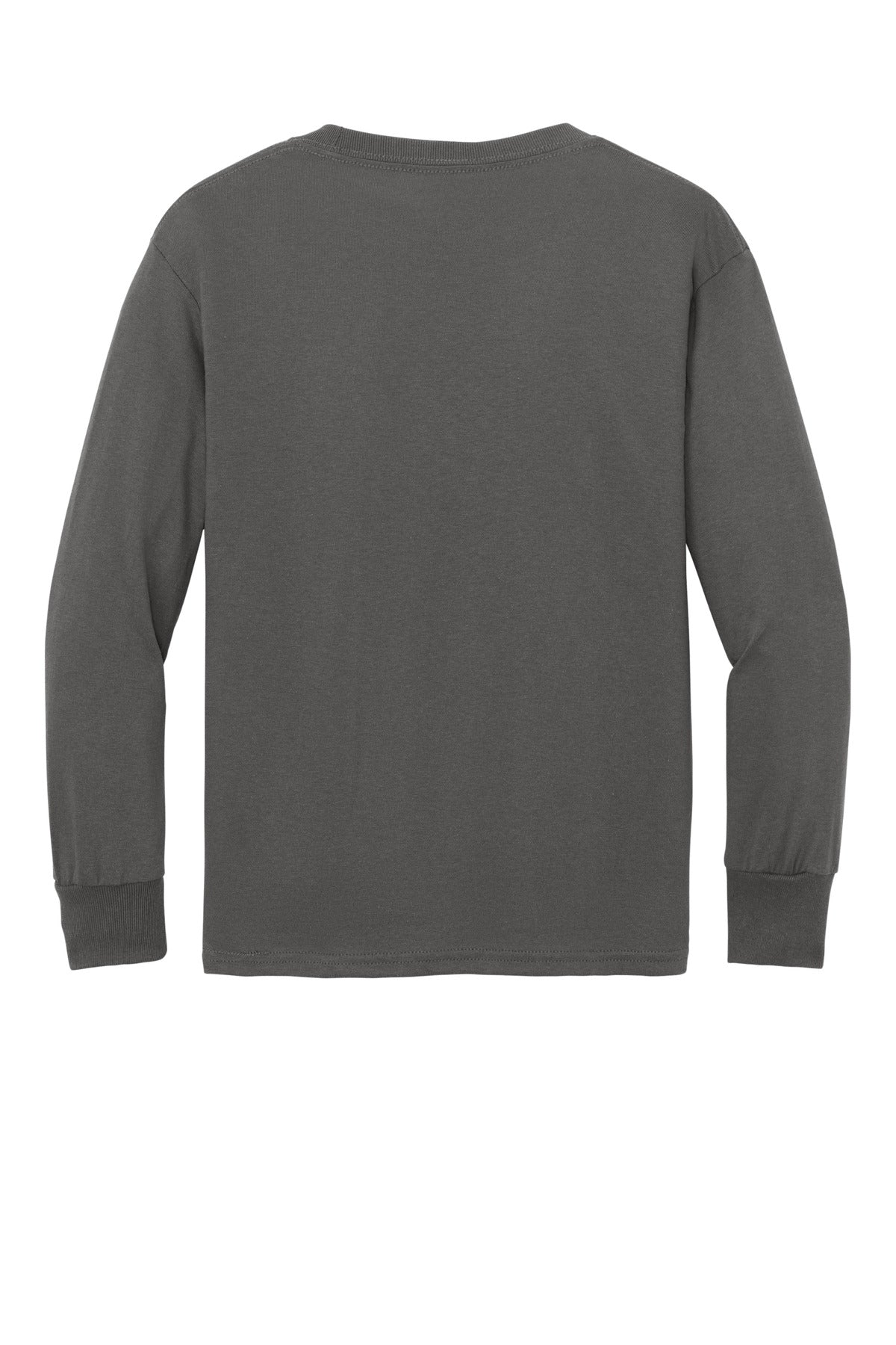 Port & Co Youth Long Sleeve Core Cotton Tee. PC54YLS