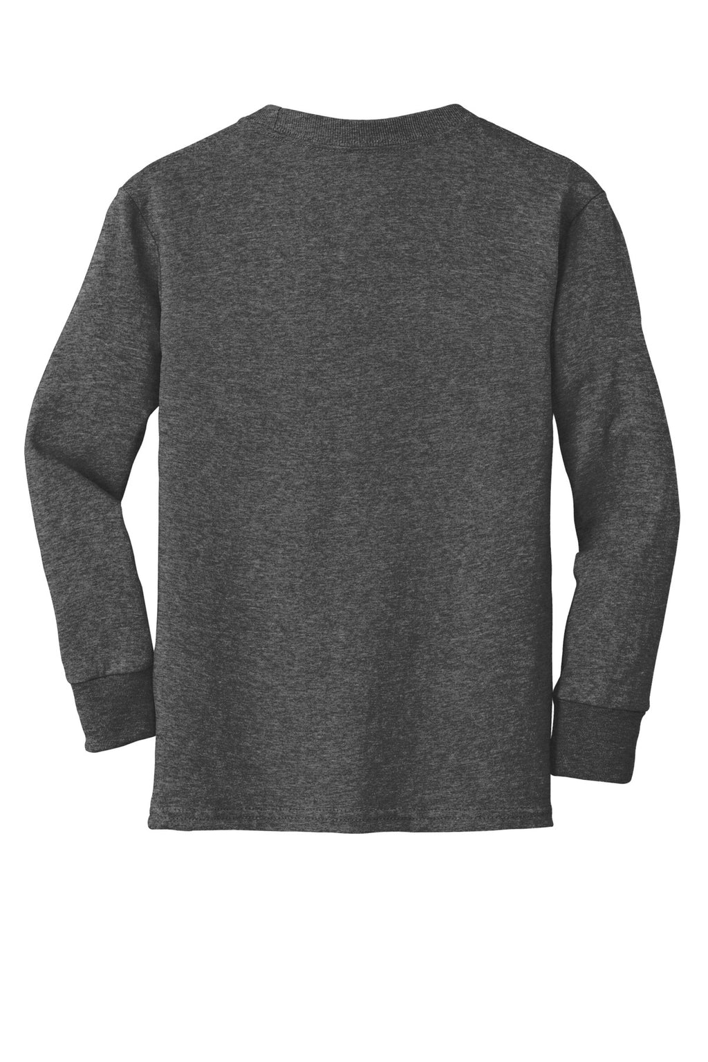 Port & Co Youth Long Sleeve Core Cotton Tee. PC54YLS