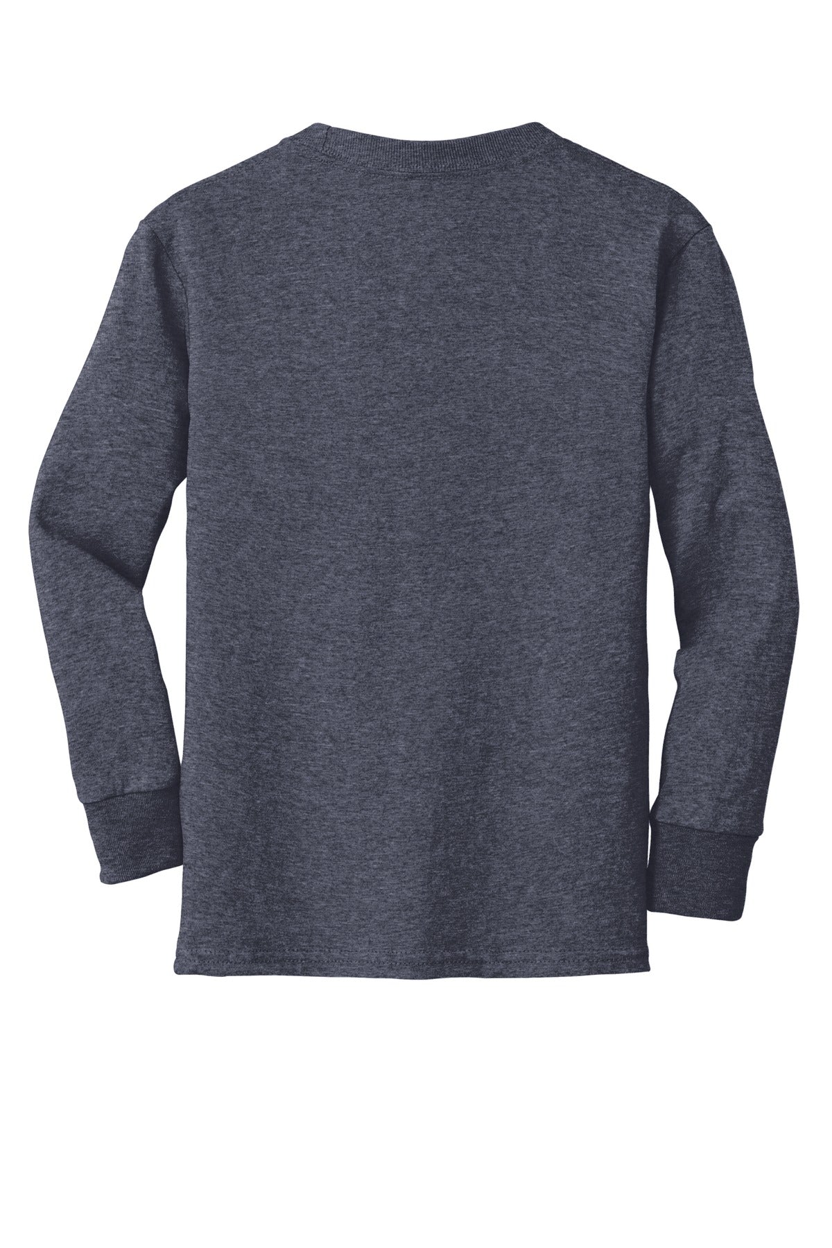 Port & Co Youth Long Sleeve Core Cotton Tee. PC54YLS