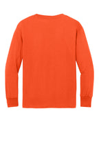 Port & Co Youth Long Sleeve Core Cotton Tee. PC54YLS